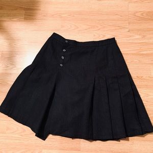 Vintage Evan Picone wool pleated skirt size 12